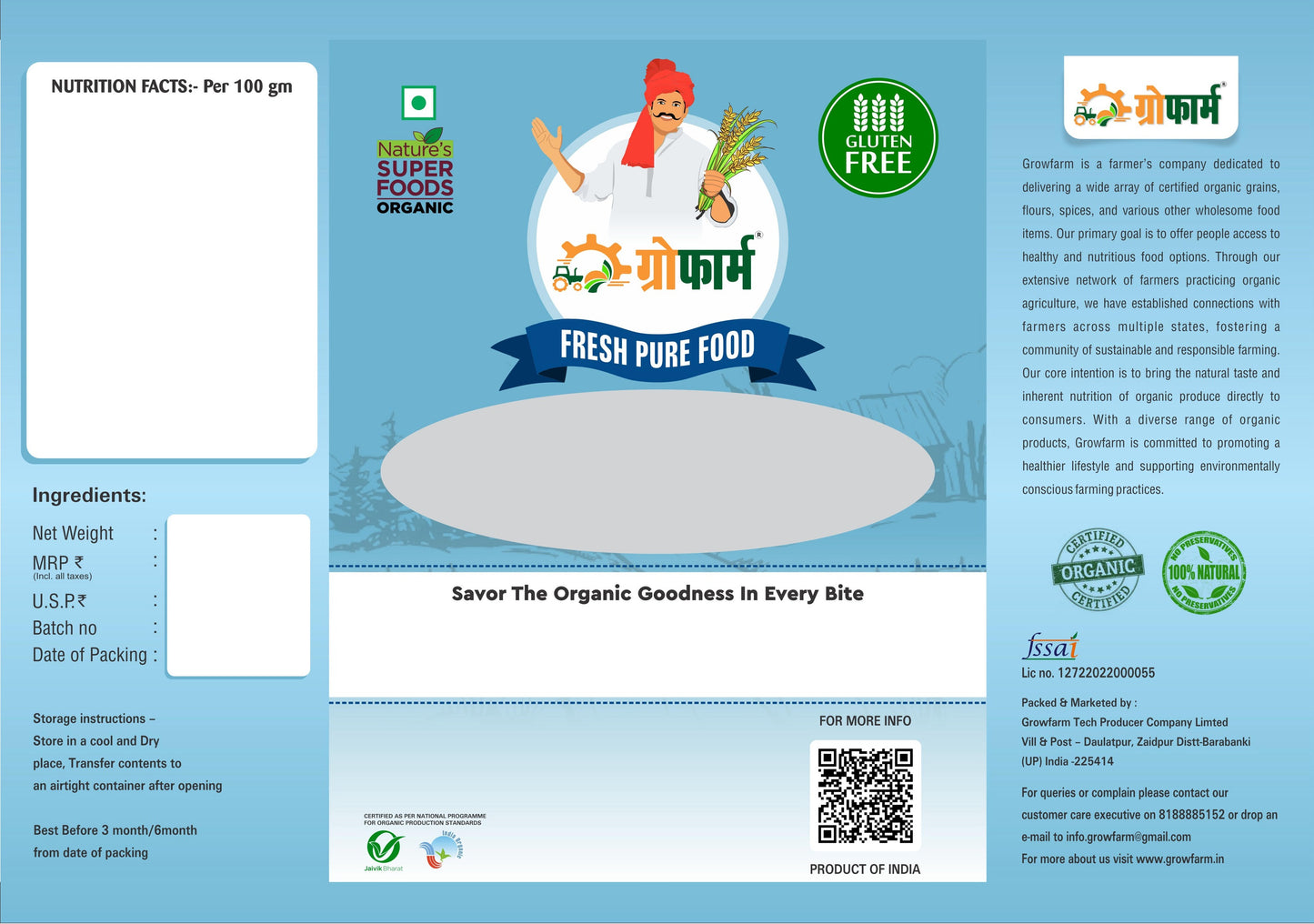 Pure Fresh Kodo Flour | No Mixing | No Preservation | Natural Taste 4 Kg