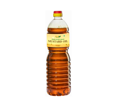 Pure Mustard Oil 1 Ltr, No Mixing, No Preservative