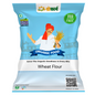 Fresh Wheat Flour 4 Kg, 100 % Wheat